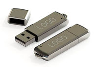 cl USB acier chrom