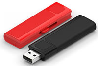 cl USB rtractable par ressort,  individualiser CL2 USB 314